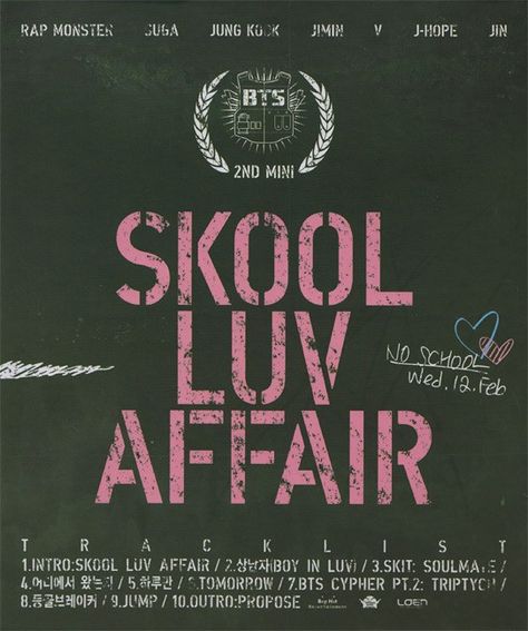 BTS - Skool Luv Affair – Kpop Exchange