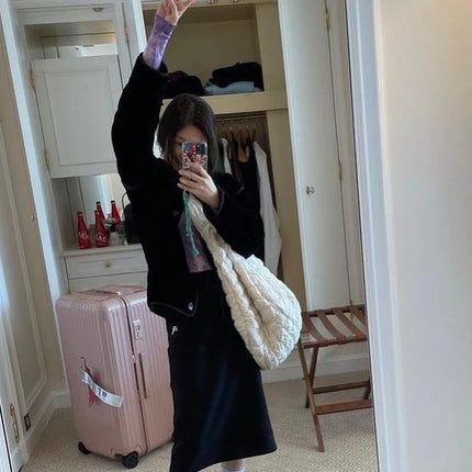 Blackpink Jennie Large Tote Shoulder Bag