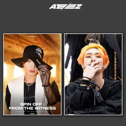 ATEEZ SPIN OFF: FROM THE WITNESS HD Photo Posters (2Pcs/Set)