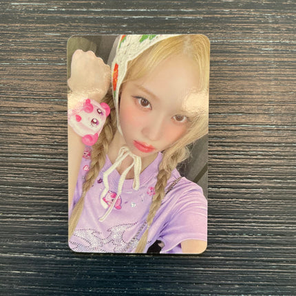 Aespa Whiplash Apple Music Pre-Order Benefit Photocard