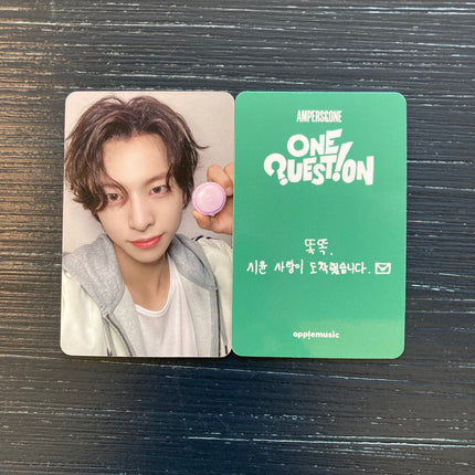 ampers&one one question pre order benefit photocard 