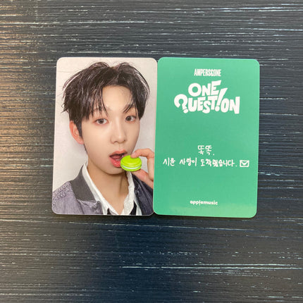 ampers&one one question pre order benefit photocard