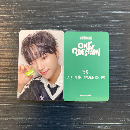 ampers&one one question pre order benefit photocard