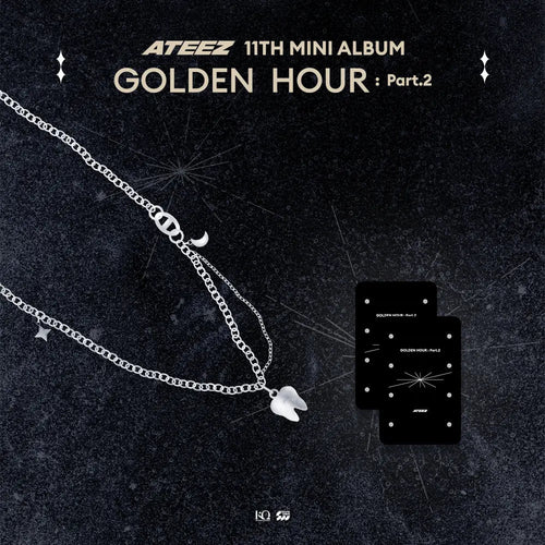 ateez golden hour pt 2 official merch necklace