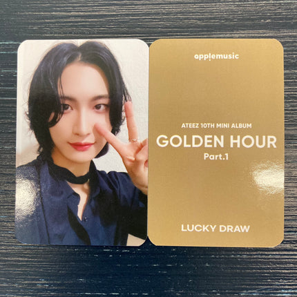 Ateez Golden Hour Apple Music Lucky Draw