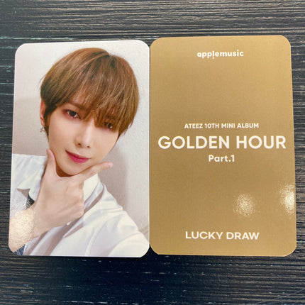 Ateez Golden Hour Apple Music Lucky Draw