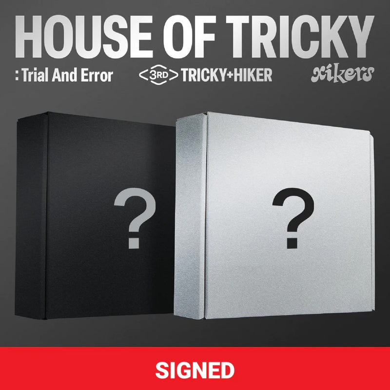 [AUTOGRAPHED] Xikers - HOUSE OF TRICKY : Trial And Error [US Pop-Up Excl.]