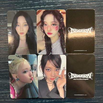 aespa armageddon apple music pob photocard