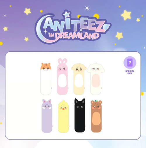 aniteez dreamland mini body pillow