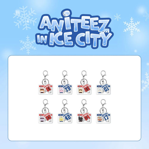 Aniteez Ice City Acrylic Keyring