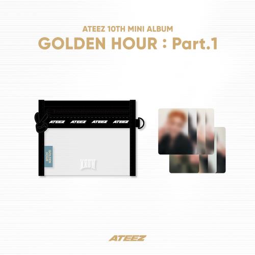 Ateez Golden Hour official mini pouch