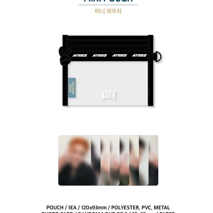 Ateez Golden Hour official mini pouch