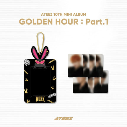 Ateez Golden Hour photocard holder