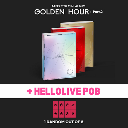 ateez golden hour pt2 hellolive pob