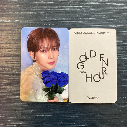 ateez golden hour part.2 hello live pre order benefit photocard yeosang