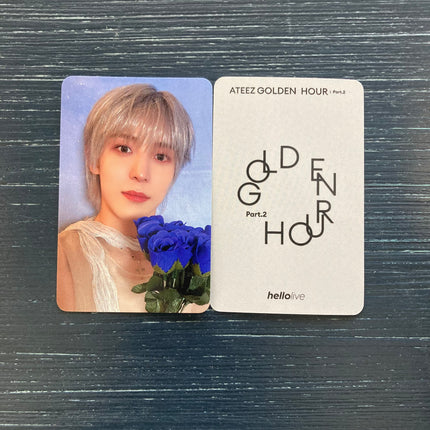 Ateez Golden Hour Part.2 Hello Live Pre-Order Benefit Photocard