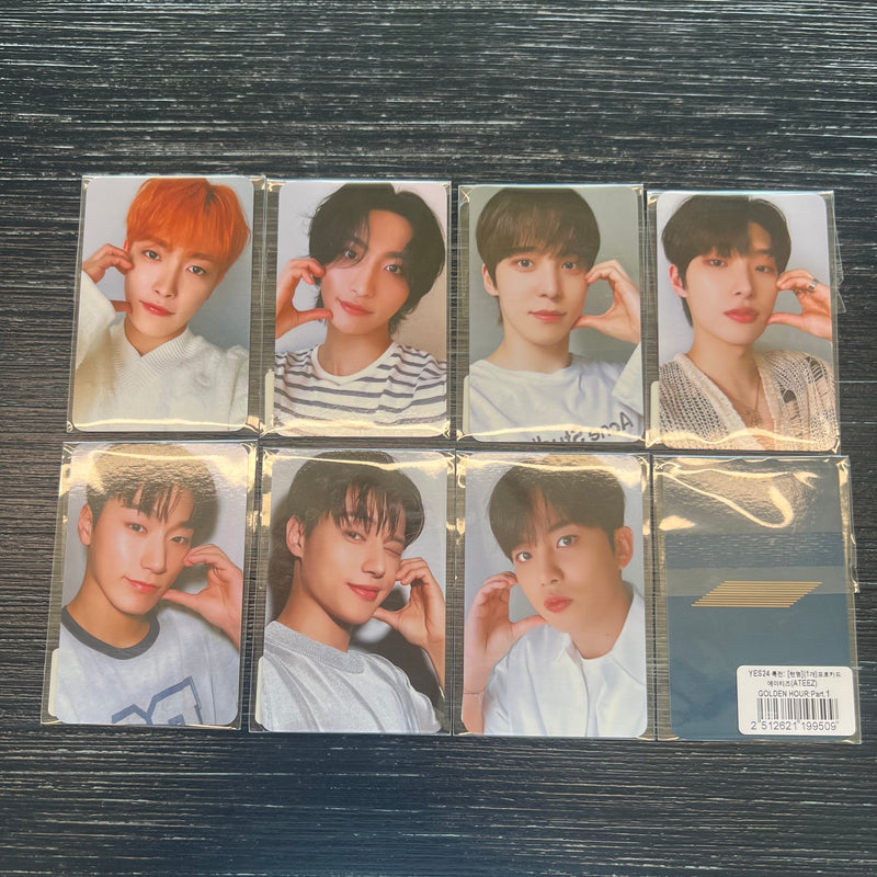 Ateez Golden Hour Yes24 Pre-Order Benefit Photocard