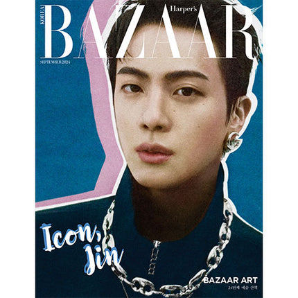 BTS Jin HARPER's BAZAAR 2024.09