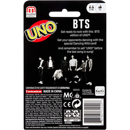 BTS UNO Card Game