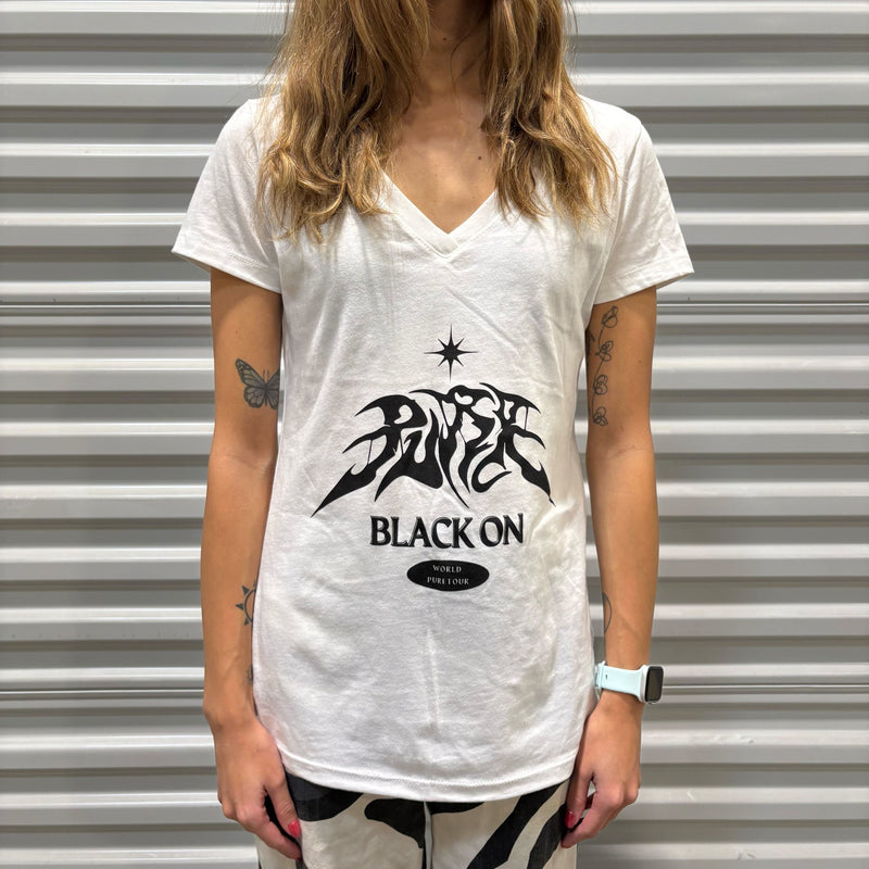 Black On [Fanmeet MD] T-Shirt [White]