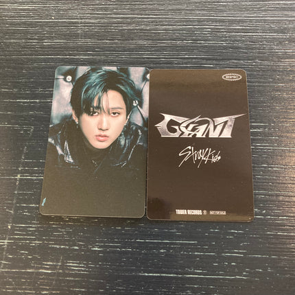 stray kids giant tower records pre order benefit photocard changbin
