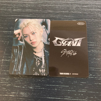 stray kids giant tower records pre order benefit photocard felix
