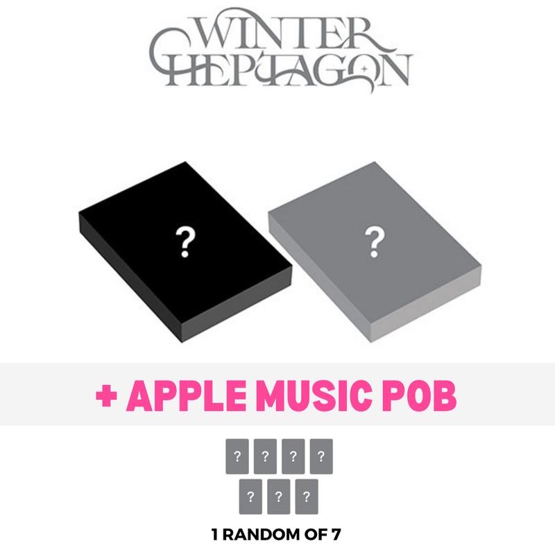 [PRE-ORDER] GOT7 - Winter Heptagon + POB