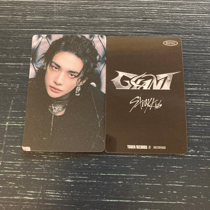 stray kids giant tower records pre order benefit photocard hyunjin
