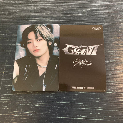 stray kids giant tower records pre order benefit photocard i.n

