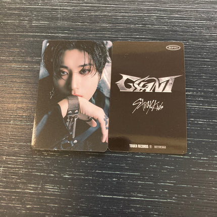 stray kids giant tower records pre order benefit photocard han
