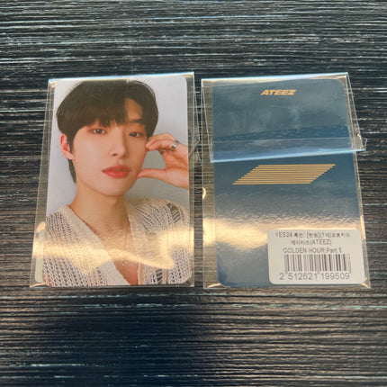 Ateez Golden Hour Yes24 Pre-Order Benefit Photocard