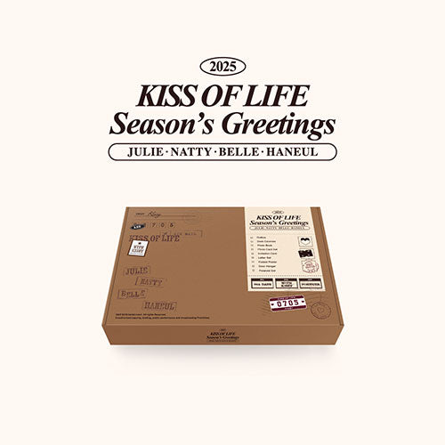 KISS OF LIFE 2025 Season's Greetings + POB