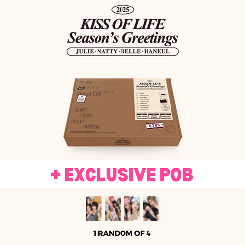 kiss of life 2025 seasons greetings