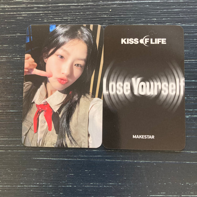 Kiss of Life Lose Yourself Makestar Photocard