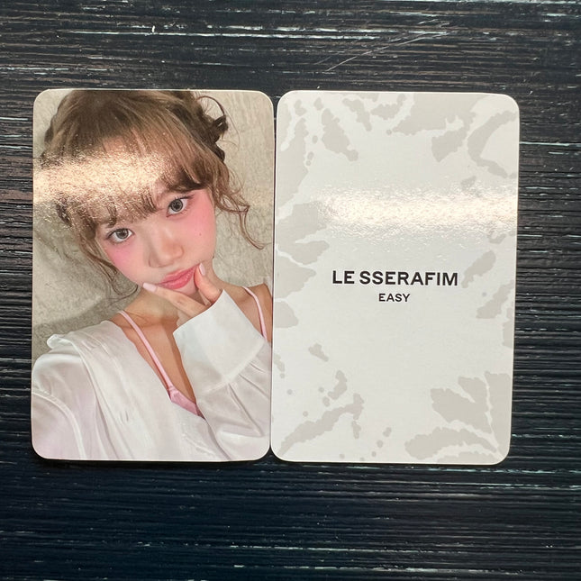 le sserafim easy music korea pob photocard