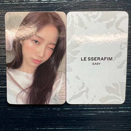 le sserafim easy music korea pob photocard