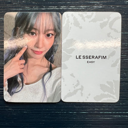 le sserafim easy music korea pob photocard