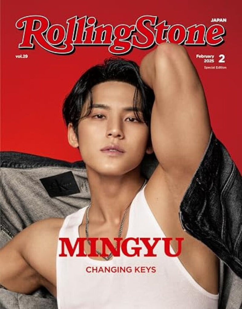 [PRE-ORDER] MINGYU Rolling Stone Japan Magazine 2025.02