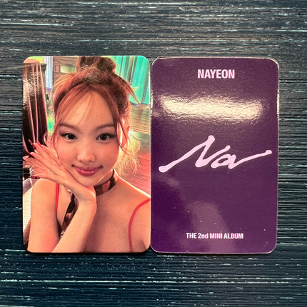 nayeon na applemusic preorder benefit photocard