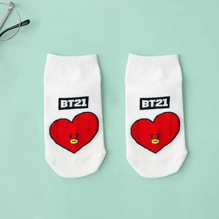 BTS BT21 Ankle Socks