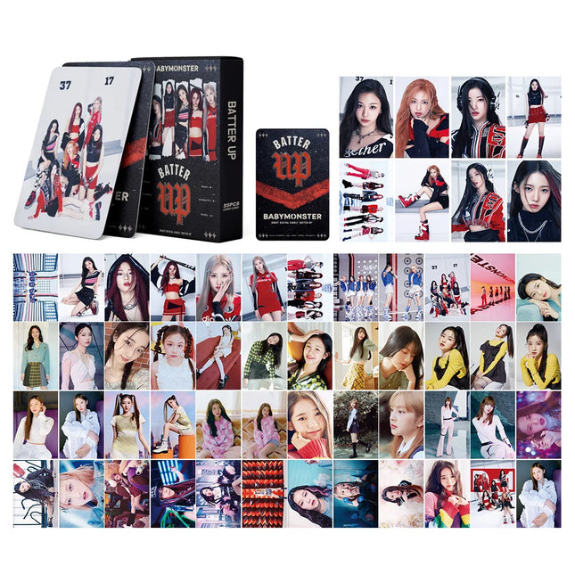 BABYMONSTER Debut Album BATTER UP Photo Cards (55 Cards)