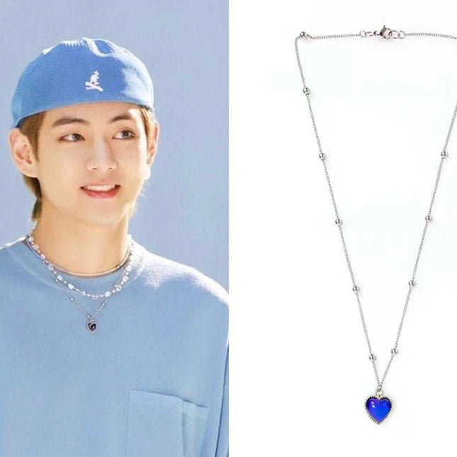 BTS V Thermochromic Necklace