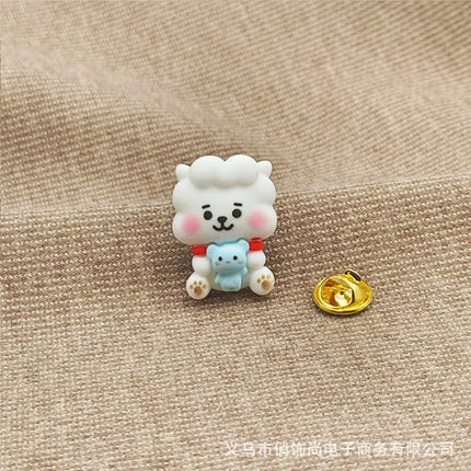 BTS BT21 Enamel Pin Brooches