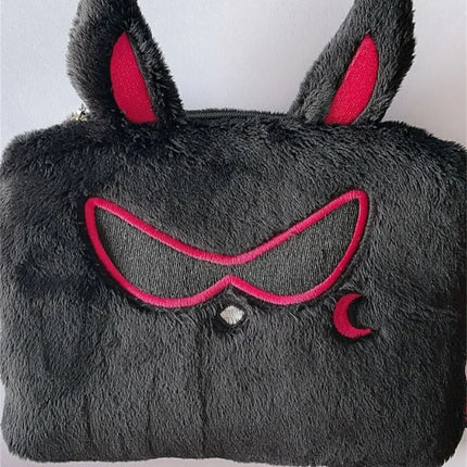 ATEEZ Black MITO Plush Purse Wallet