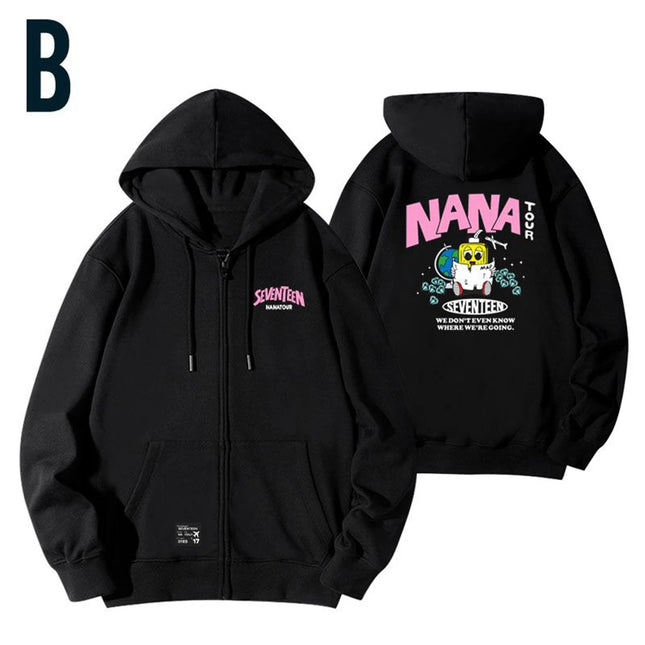 SEVENTEEN NANA TOUR Printed Hoodies