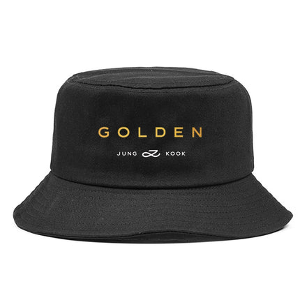 BTS JUNGKOOK GOLDEN FISHERMAN HAT