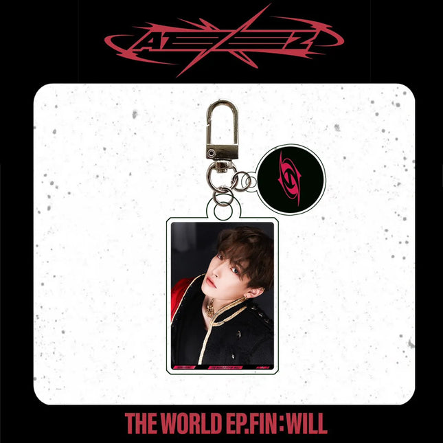 ATEEZ 《THE WORLD EP.FIN : WILL》Acrylic Keychain