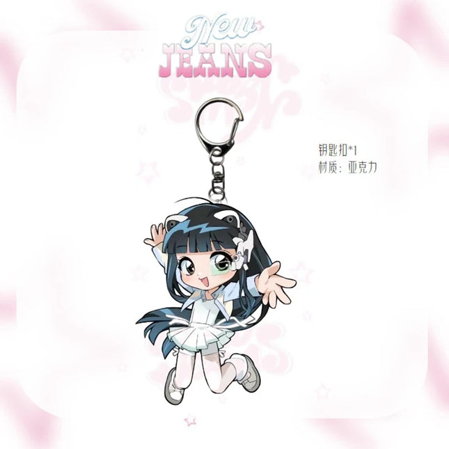 New Jeans GET UP Acrylic Keychain