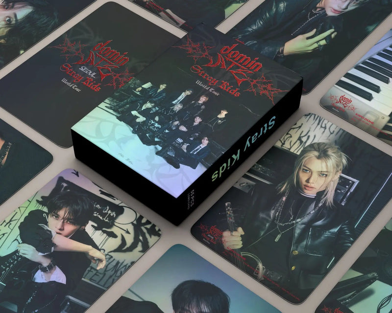 Stray Kids DominATE Photocards (55 Cards)