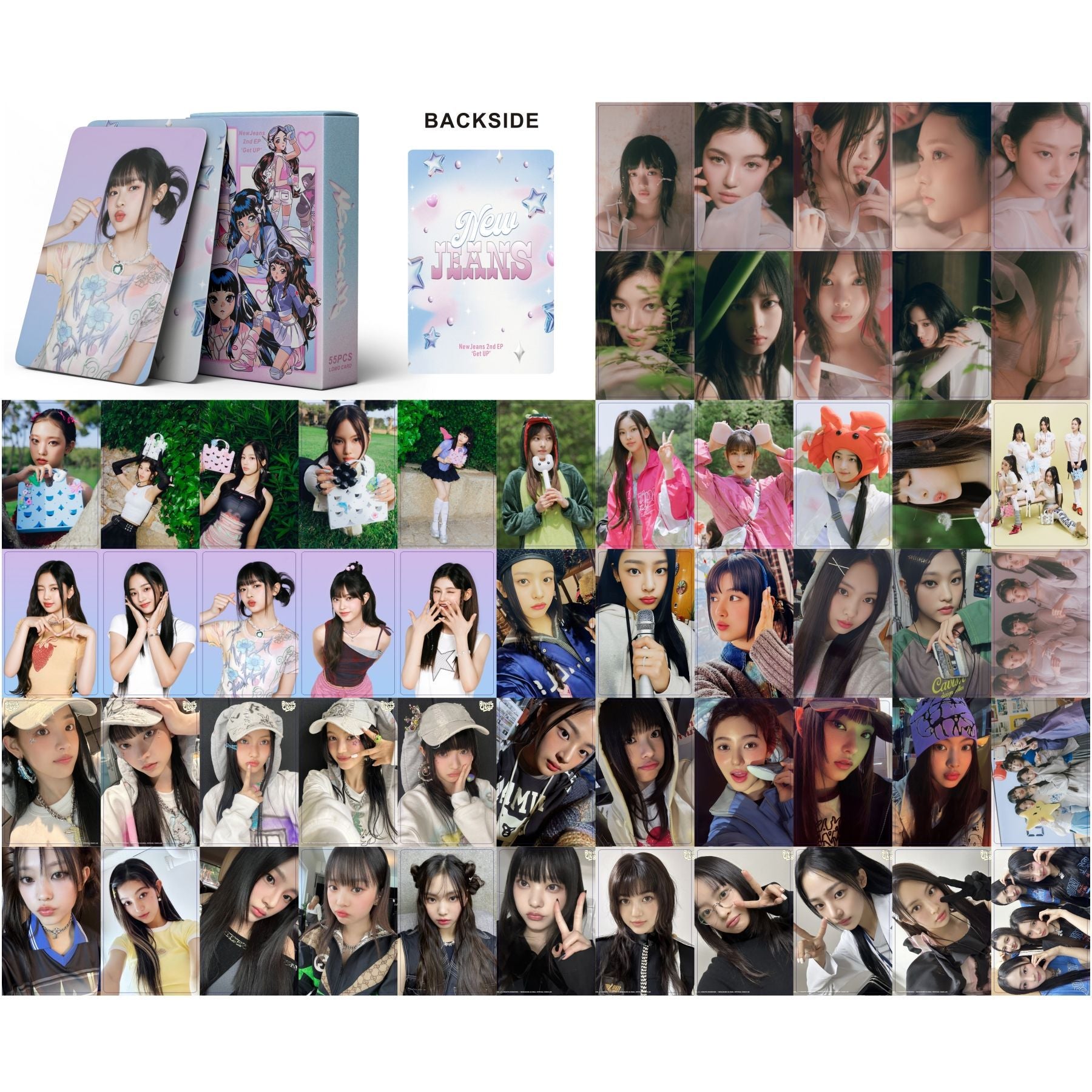 New Jeans 2nd EP "Get Up" Photocards (55 Cards) – Kpop Exchange